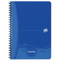 Oxford Office Spiralbuch "Oceanis", DIN A5, PP, kariert