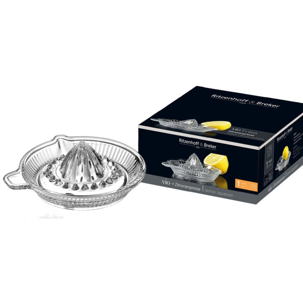 Ritzenhoff & Breker Zitronenpresse VIO, aus Glas, 50 ml