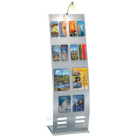 kerkmann Prospektfach, aus Metall, für Format DIN...