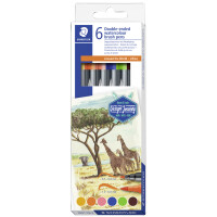 STAEDTLER Doppel-Fasermaler "Australien", 6er Kartonetui