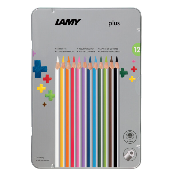 LAMY Dreikant-Buntstifte plus, 36er Metalletui