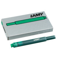 LAMY Großraum-Tintenpatronen T10, türkis