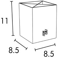 Oxford Stifteköcher "Savana", aus Karton,...