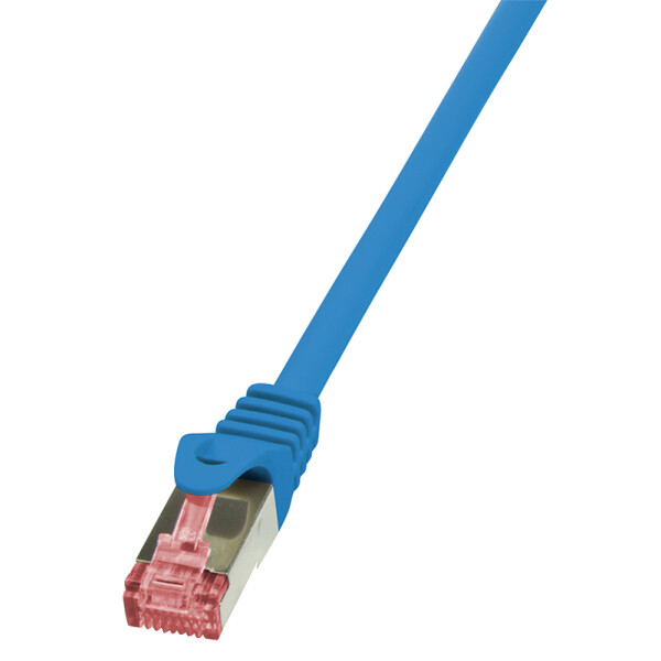 LogiLink Patchkabel, Kat. 6, S FTP, 7,5 m, blau