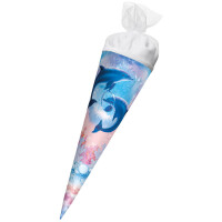 ROTH Geschwister-Schultüte "Delfine",...