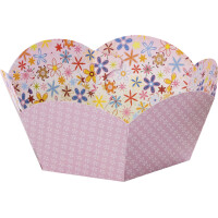 folia Geschenkkörbchen aus Motivkarton, Durchm.: 145 mm