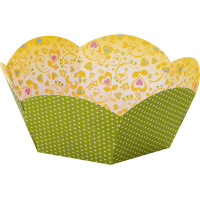 folia Geschenkkörbchen aus Motivkarton, Durchm.: 145 mm