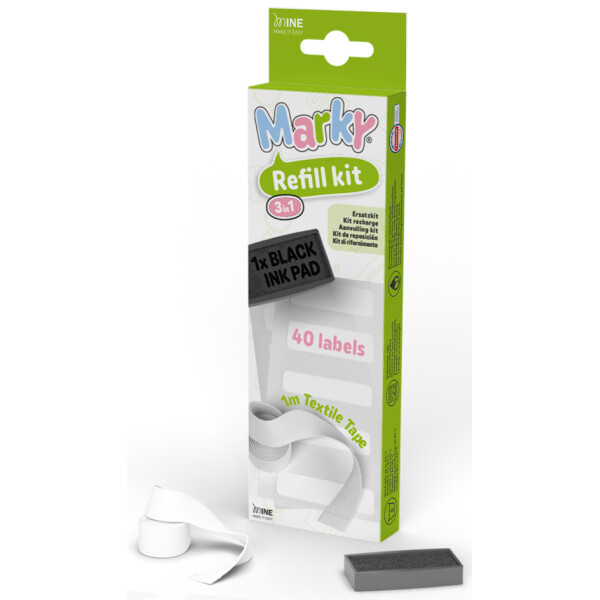 COLOP Markierungsstempel-Set "DIY Marky" Printer C20, blau