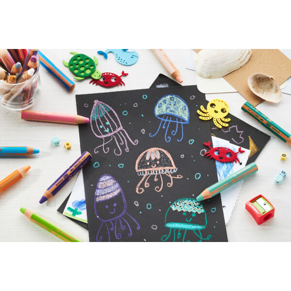 STABILO Multitalentstift woody 3 in 1, 76er Schoolpack