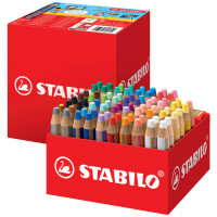 STABILO Multitalentstift woody 3 in 1, 76er Schoolpack