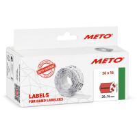METO Vordruck-Etiketten für Preisauszeichner, 26 x...