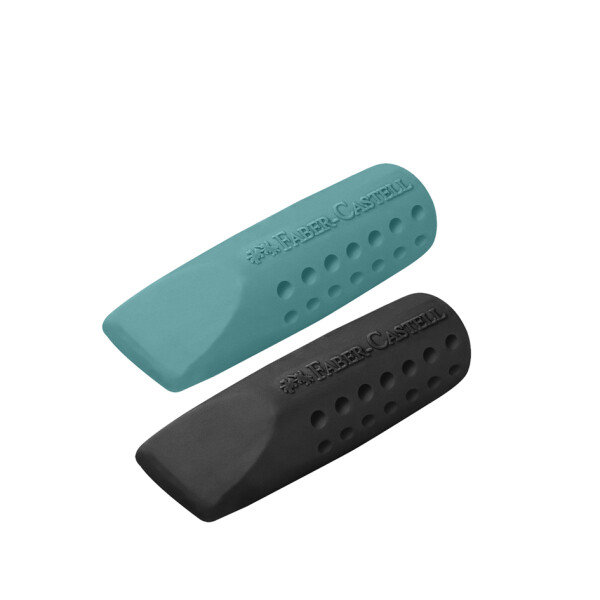 FABER-CASTELL Radierer GRIP ERASER CAP, im Display