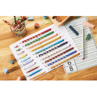 STABILO Dreikant-Buntstift EASYcolors L, blauviolett