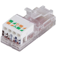 LogiLink RJ45 Stecker zur Feldkonfektionierung, Kat.6A