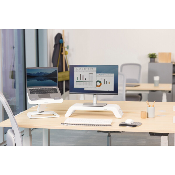 Fellowes Notebook-Ständer Hana Lite, weiss