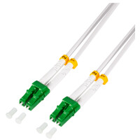 LogiLink Stahlarmiertes LWL Patchkabel, 2x LC-Duplex, 1,0 m