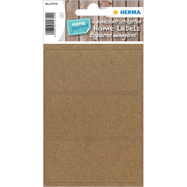 HERMA Haushalts-Etiketten HOME Silphie, 12 x 34 mm