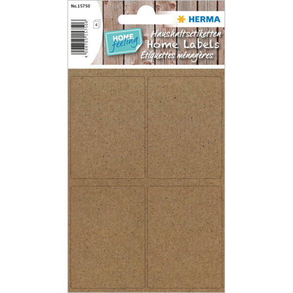 HERMA Haushalts-Etiketten HOME Silphie, 12 x 34 mm