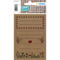 HERMA Haushalts-Etiketten HOME Silphie, 12 x 34 mm