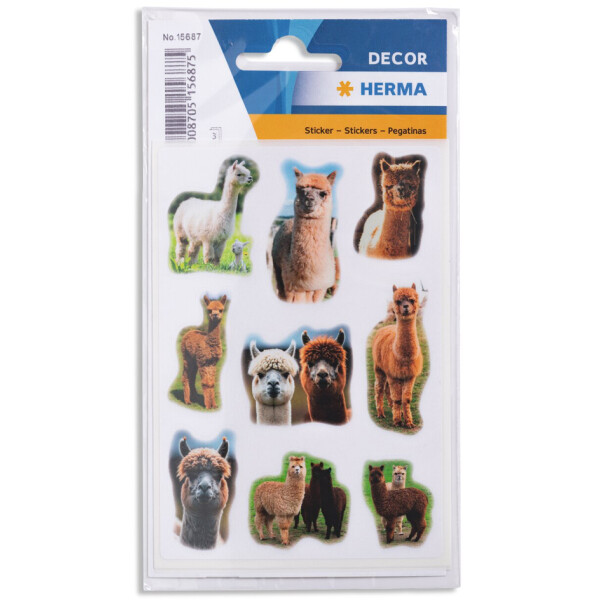 HERMA Sticker DECOR Alpakas