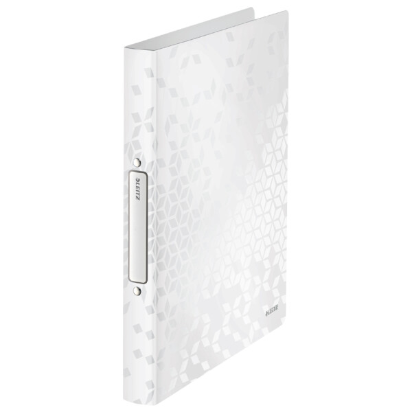 LEITZ Ringbuch WOW, DIN A4, PP, rot, 2 Ringe