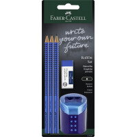 FABER-CASTELL Schreibset RollOn, blau