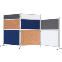 FRANKEN Textiltafel für Stellwandsystem ECO,...