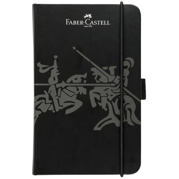 FABER-CASTELL Notizbuch, DIN A6, kariert, hellblau