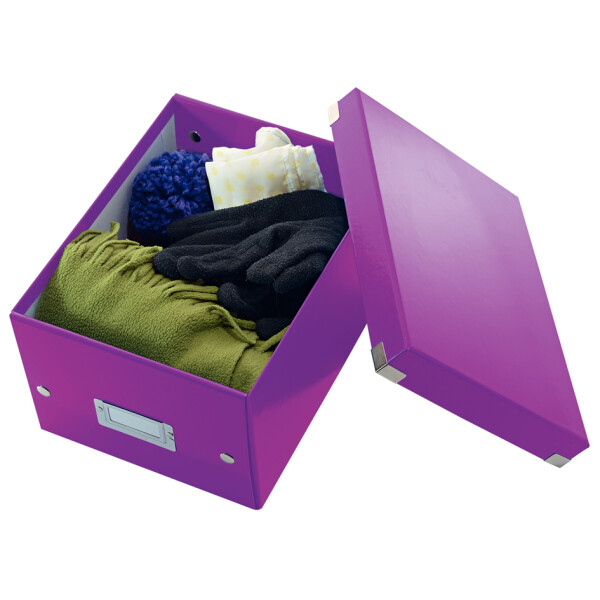 LEITZ Ablagebox Click &amp; Store WOW, DIN A5, rot