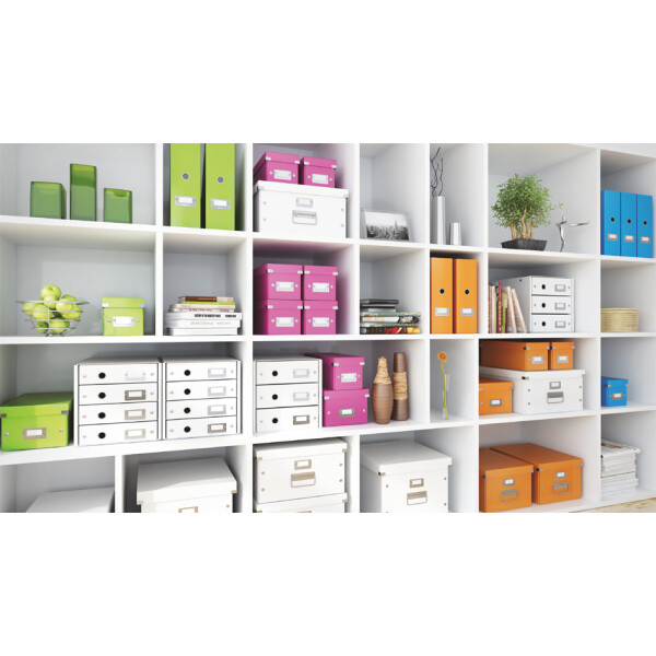 LEITZ Ablagebox Click &amp; Store WOW, DIN A5, rot