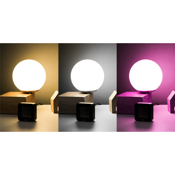 LogiLink Wi-Fi Smart LED-Lampe, Tuya kompatibel, E14, wei&szlig;