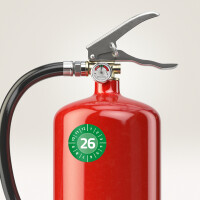 AVERY Zweckform Prüfplaketten, 2026, NoPeel,...