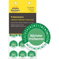 AVERY Zweckform Prüfplaketten "Nächster Prüftermin", 2026-31