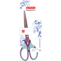 herlitz Schere my.pen, spitz, blau weiß