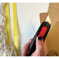 WEDO Safety-Cutter Double Side, schwarz rot