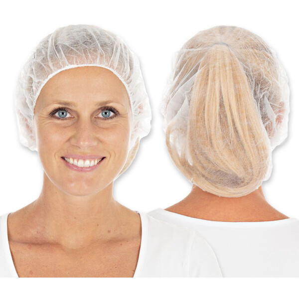 HYGONORM Baretthaube Bettina Light, 600 mm, weiß