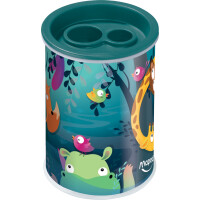 Maped Doppel-Spitzdose JUNGLE fever, aus Metall, Blister