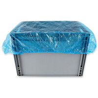 HYGOSTAR LDPE-Abdeckhaube Light, blau, 750 x 700 mm