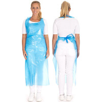 HYGONORM LDPE-Einwegschürze, 33 my, geprägt, blau