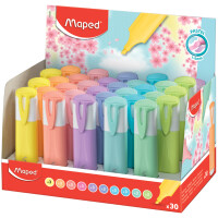 Maped Textmarker FLUOPEPS PASTEL, 30er Display