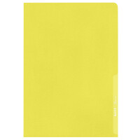 LEITZ Sichthülle Standard, A4, PP, genarbt, gelb,...