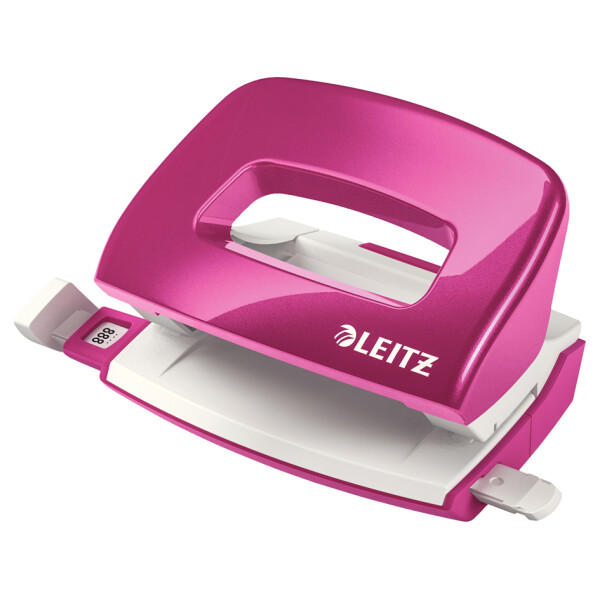 LEITZ Locher Mini NeXXt WOW 5060, rot, im Karton