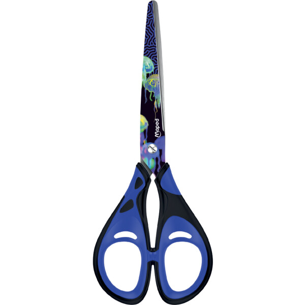 Maped Schere DEEPSEA PARADISE, spitz, 210 mm, asymmetrisch