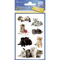 ZDesign KIDS Sticker "Katzen-Babies", bunt