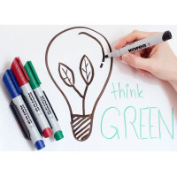 Kores Whiteboard-Marker "ECO XW2", 4er Etui