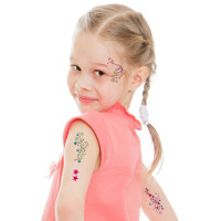ZDesign KIDS Kinder-Tattoos "Blumen", bunt