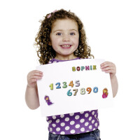 ZDesign SCHOOL Zahlen-Etiketten, Zahlen: 0-9, bunt