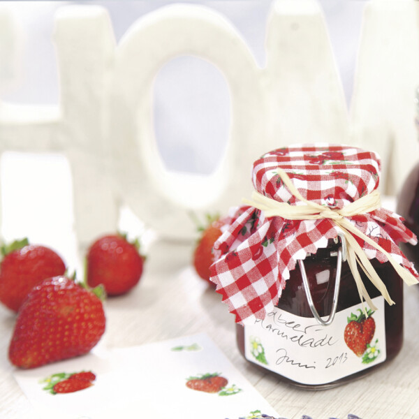 ZDesign HOME Haushalts-Etiketten "Obst Rahmen", ablösbar