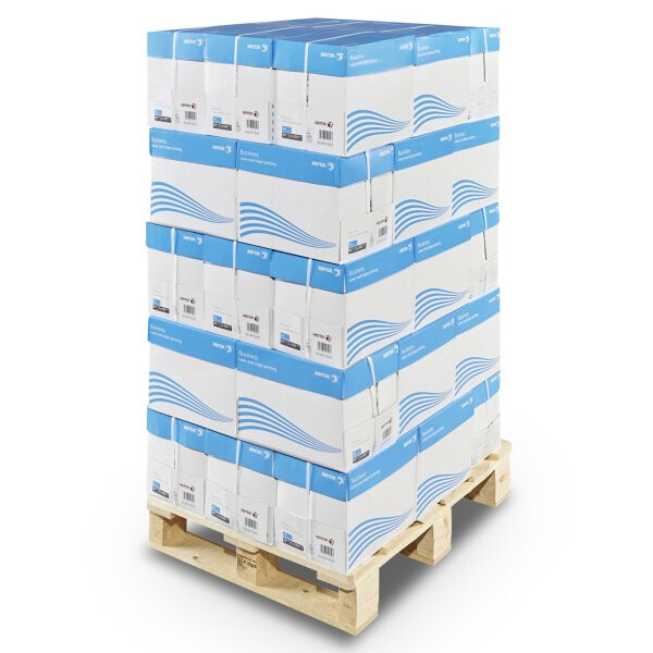 XEROX Business Businesspapier weiß 2-fach gelocht A4 80g - 1 Palette (120.000 Blatt)