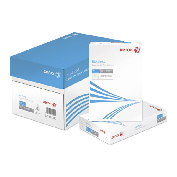 XEROX Business Businesspapier weiß 2-fach gelocht A4 80g - 1 Palette (120.000 Blatt)